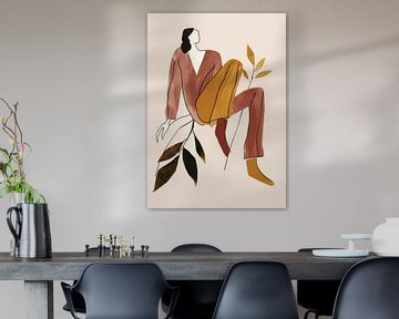 Modern illustration in Bohemian style by Studio Allee