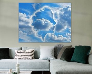 kunst wolken van Egon Zitter