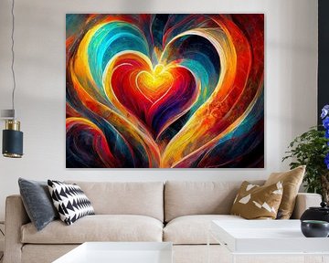 in my heart - Liebe, Love - digitale Kunst