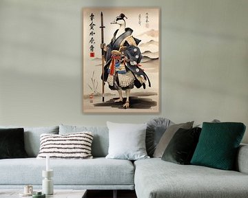 Guerrier de l'oie japonais