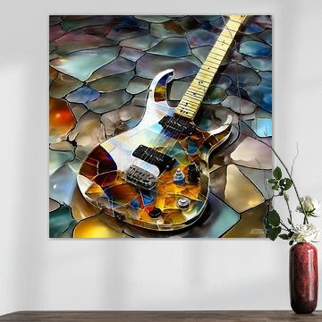 Glasgitarre von Gert-Jan Siesling