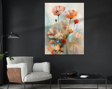 Flowers abstract by Bert Nijholt