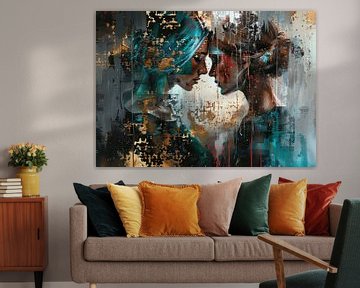 Intimate Portraits Clash by Eye catching paintings