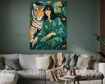 Portrait de la Jungle Tropicale van Marja van den Hurk