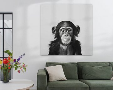 Chimpansee van Poster Art Shop