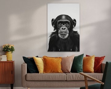 Chimpansee van Poster Art Shop