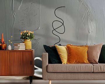 Minimalistischer Kaffeegenuss von Poster Art Shop