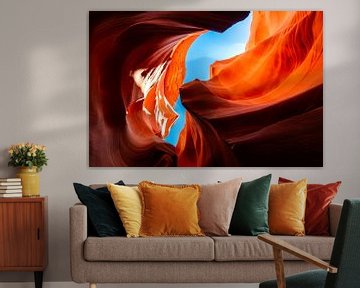 Antelope Canyon - Lower Antelope Canyon, Navajo reservaat, Page Arizona - foto print - reis fotografie van LotsofLiekePrints