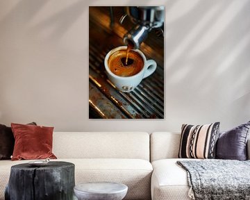 Koffie-ervaring van Poster Art Shop