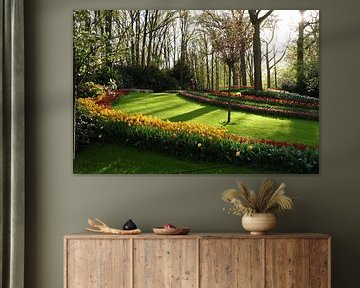 Goldene Stunde auf dem Keukenhof