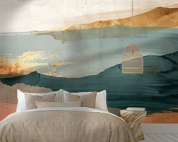 Landschap Japandi interieur van Modern Collection