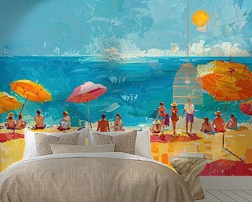 Strand von Kunst Laune