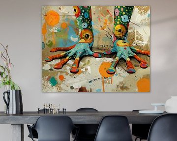 Abstract van Blikvanger Schilderijen