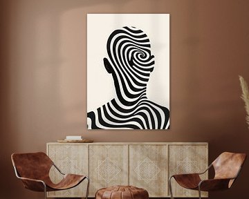 Striped man by Andreas Magnusson