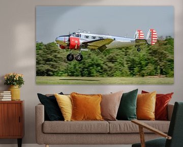 Beechcraft Model 18 van Classic Formation. van Jaap van den Berg