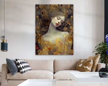 Mooie godin - 04 van Emel Tunaboylu by The Artcircle