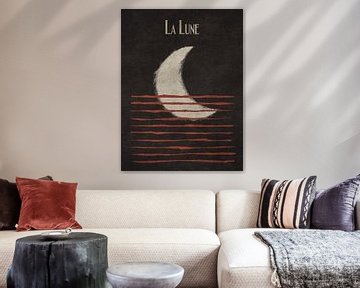 La Lune van Emel Tunaboylu by The Artcircle