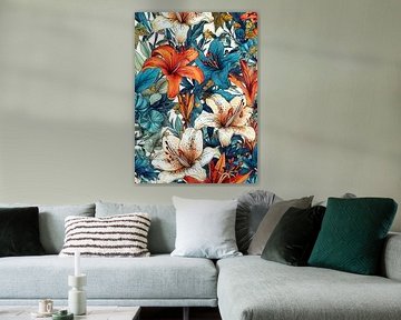 Bloemen planten kunst