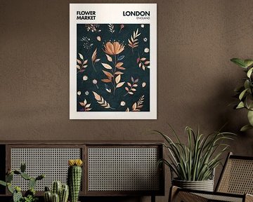 Flower Market - London by Emel Tunaboylu by The Artcircle