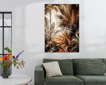 Tropische planten kunst van JBJart Justyna Jaszke