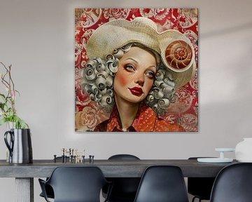 schilderachtige digitale kunst vrouwen van Egon Zitter