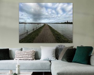 Heteren, hoogwater van Peter