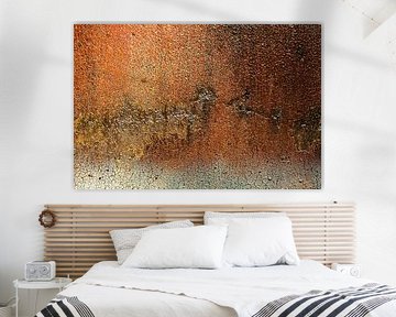 Rusty wall by Dieter Walther