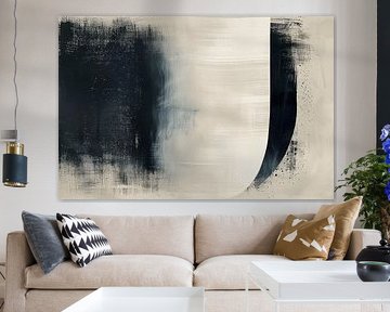 Minimalisme, modern en abstract van Japandi Art Studio