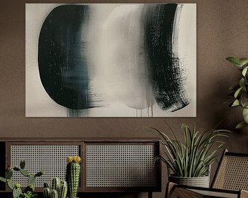 Minimalisme, modern en abstract van Japandi Art Studio