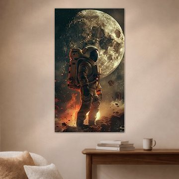 Astronaut auf dem Mars