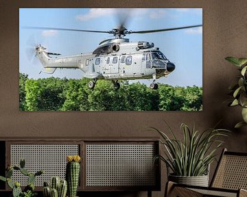 Armée de l'Air Aérospatiale AS-332 Super Puma. van Jaap van den Berg