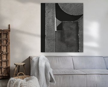 Moderne en abstracte vormen in beton van Studio Allee