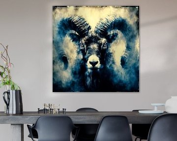 Wild gefluister; Mouflon van Transmutation Art