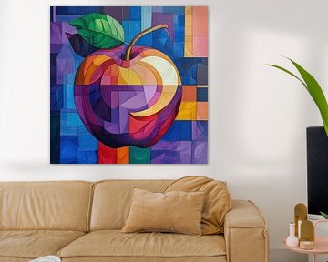 Appel schilderij | Spectrum of Harvest Colors van Blikvanger Schilderijen