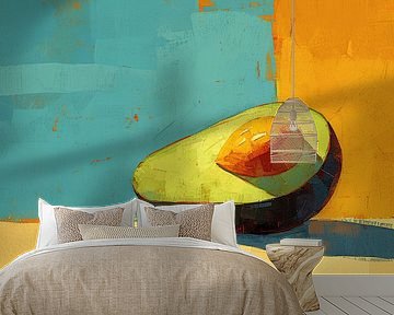 Avo Cado | Avocado Art by ARTEO Paintings