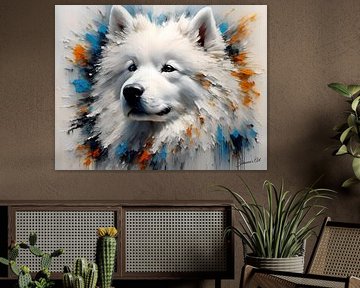 Hundekunst - Samojede 1