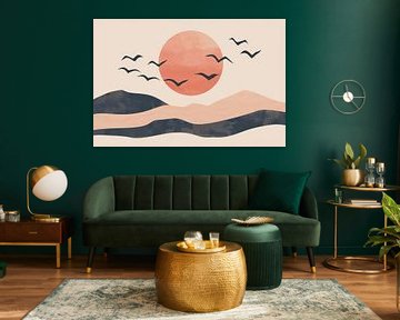 Sunset by Poster Art Shop