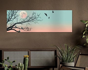 Moon by Poster Art Shop