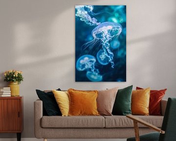 Mystische Quallen von Poster Art Shop