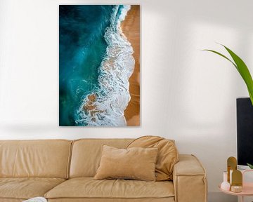Kustlandschap van Poster Art Shop