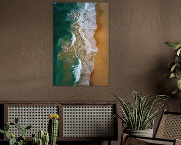 Golven in harmonie van Poster Art Shop