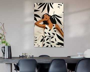 Relaxed dreaming boho lady by Frank Daske | Foto & Design