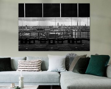 Skyline Antwerpen Black and White van PIX STREET PHOTOGRAPHY