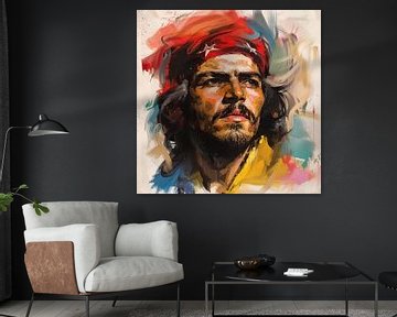 Che Guevara artistiek van TheXclusive Art