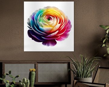 Ranonkels - Flower Power van Eric Nagel