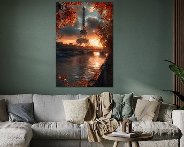 Herfstmagie in Parijs van Skyfall