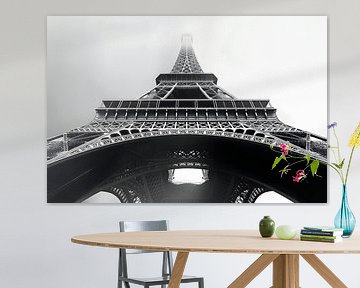 Eiffeltoren als monochroom meesterwerk van Skyfall