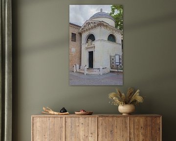 Ravenna, Emilia Romagna, Italië: graf van de italiaanse dichter en schrijver Dante Alighieri van de-nue-pic