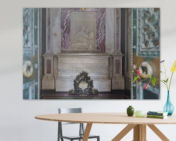 Ravenna, Emilia Romagna, Italië: graf van de italiaanse dichter en schrijver Dante Alighieri van de-nue-pic