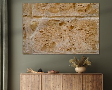 Malta, Mdina, Yellow sandstone texture as background, texture for presentations.